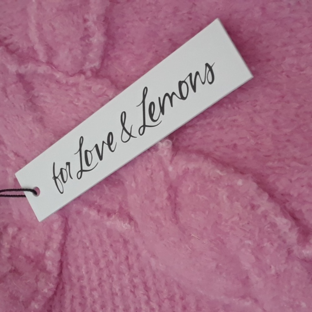 For Love and lemons...CARLY BACKLESS SWEATER..SMALL - Picture 6 of 10